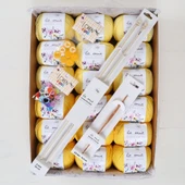 La Mia Mercerized Cotton Kehribar Seti - 2