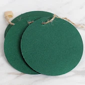 Loren 10'lu Yuvarlak Yeşil Etiket ve Klipsli Etike thumbnail 1