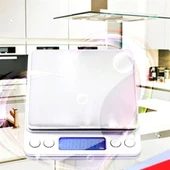 BUFFER® Elektronik 3 kg Kapasiteli Dijital Hassas Kantar Mutfak Tartısı Terazi - 3