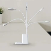 BUFFER® Kalemlikli USBli Dokunmatik 3 Kademeli 360 Derece Özel Göz Korumalı led Lityum Masa Lambası - 5