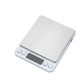 BUFFER® Elektronik 3 kg Kapasiteli Dijital Hassas Kantar Mutfak Tartısı Terazi - 5