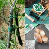 BUFFER® 50 Metre Kendiliğinden Kesici Bıçaklı Bitki Saksı Kablo Sabitleme Teli thumbnail 4