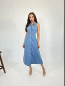 6969 KOT ELBİSE-MAVİ thumbnail 2