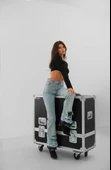 Paçası Yırtık Jean - 2