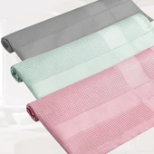 BUFFER® İz Bırakmayan Mikrofiber Temizlik Bezi 3'lü Set Cam ve Ayna Silme Toz Alma Temizlik Bezi - 3