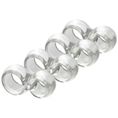 BUFFER® Silikon Kapı & Pencere Vurma Önleyici Stoper Kapı Tamponu 4 Adet thumbnail 5