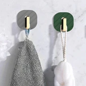 BUFFER®  2li Yapışkanlı Retro Askılık Dolap Kapak Kulpu Gri - 4