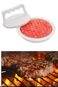 BUFFER®  Hamburger Ve Köfte Şekillendirici Köfte Kalıbı Pratik Burger Pres Aparatı thumbnail 6