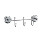BUFFER® 3 Kancalı Dekoratif Askılık Mutfak Banyo Duvar Yüzeyi Askısı - 1