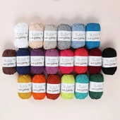 LA MİA MİNİ COTTONY 20'Lİ PAKET 25G RENKLİ EL ÖRGÜ - 1