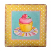 BUFFER® Decotown Duvar Panosu 40*40 Cup Cake Muffin Motifli Duvar Süsü - 1