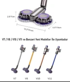 Valkyrie Dyson Uyumlu Paspas Başlığı Su Püskürtmeli Mop Başlık (V7/V8/V10/V11/V15) 6 Paspaslı thumbnail 2