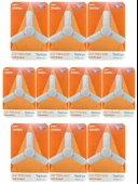 (10 Adet) Osaka 30W (200W) Beyaz Işık (6500K) E27 Duylu (Kalın Duy) Pervane Ampul thumbnail 1