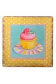 BUFFER® Decotown Duvar Panosu 40*40 Cup Cake Muffin Motifli Duvar Süsü - 4