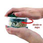 BUFFER® Pratik Sarımsak Ezme Doğrama Rendeleme  Öğütme Aleti Aparatı thumbnail 7