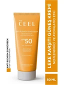 The Ceel Spf 50+ Leke Karşıtı Tüm Ciltler İçin Yüksek Korumalı Güneş Kremi 50 ml - 1