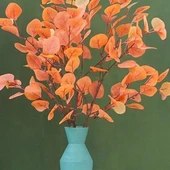 BUFFER® 100 cm Dekoratif Dallı Sedef Ağacı Çiçeği Yapay  Süs Bitkisi - 5