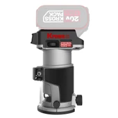 Kress KUD26.91 20Volt Kömürsüz 6/8mm Devir Ayarlı Şarjlı Profesyonel Avuç İçi El Frezesi Formika Tıraşlama (Akü Dahil Değildir) - 2