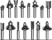 Einhell  15 Parça Karışık Freze Ucu Seti 8 mm Şaft - 1