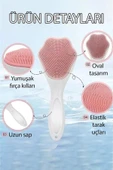 Özel Üretim Asılabilir Ergonomik Yumuşak Hassas Dokunuşlu Makyaj Cilt Temizleme Peeling Fırçası - 3