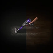 Dyson V11 Origin akülü süpürge, 185 AW, 60 dk çalışma süresi, Motorbar kendi kendini çözen, 3 mod, LCD ekran, uzun başlık, duvar istasyonu, nikel/mor - 3