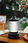 Çok Amaçlı Ayarlanabilir Şarjlı 2 Kademeli 500 Lümen Enerji Tasarruflu 3 COB Retro LED Kamp Lambası - 2