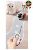 Yeni Nesil Şarjlı Renkli Kuyruk Aparatlı Eğlenceli Akıllı Uzaktan Kumandalı Robot Kedi Oyuncağı - 5