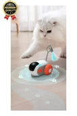 Yeni Nesil Şarjlı Renkli Kuyruk Aparatlı Eğlenceli Akıllı Uzaktan Kumandalı Robot Kedi Oyuncağı - 4
