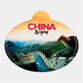 Çin Seddi Temalı Oval Magnet thumbnail 1