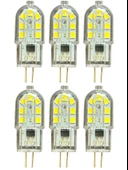 (6 Adet) Osaka 3W Beyaz Işık (6500K) G4 Duylu (İğne Bacak) Led Kapsül Ampul thumbnail 1