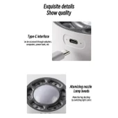 Ozmik Dinamik hava nemlendirici 800ml 6spray mod RGB LED Aydınlatma Nemlendirici Difüzör Makinesi - 7