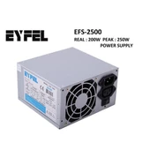 EYFEL EFS-2500 250W PEAK 12 Cm Fan Atx Power Supply - 1