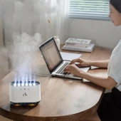 Ozmik AI Akıllı Mist Ve Işık Gösterisi Nemlendirici Müzikal Çeşme Ses Sensörü Müzik Deneyimi - 6