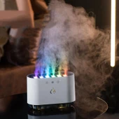 Ozmik AI Akıllı Mist Ve Işık Gösterisi Nemlendirici Müzikal Çeşme Ses Sensörü Müzik Deneyimi - 4