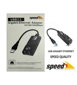 Speed SP-UE050 USB 3.0 to RJ45 10/100/1000 Mbps Gigabit Ethernet Çevirici - 1