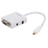 S-LINK SL-MUV13 Micro Usb To Vga+Audio Çevirici - 1
