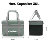 Coolist CL36LG 36 Litre Katlanabilir Termos Bez Çanta / Buzluk - 3