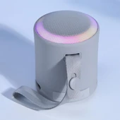 TG TG373 Taşınabilir USB-SD-FM-Bluetooth Destekli RGB Işıklı Wireless Ses Bombası Hoparlör - 4