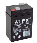 ATEX  6 VOLT - 4  AMPER IŞILDAK AKÜSÜ (70 X 48 X 101 MM) ÜRETİM 2025 - 1