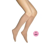 6 Adet Mikro 70 Dizaltı Kadın Çorap Ten 57 thumbnail 1