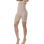 Mideli Uzun Paçalı Bayan Korse 11005 - Ten thumbnail 1