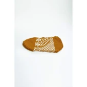 2 Çift El Örgüsü Kışlık Şık Kadın Yün Patik Set 7 thumbnail 3