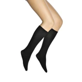 12 Adet Mikro 70 Dizaltı Kadın Çorap Siyah 500 thumbnail 2