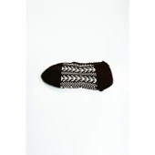 2 Çift El Örgüsü Kışlık Şık Kadın Yün Patik Set 11 thumbnail 3