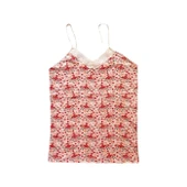 5 Adet Kadın Askılı Desenli Atlet Dantelli Empirme Pamuklu Penye D1-5 thumbnail 6