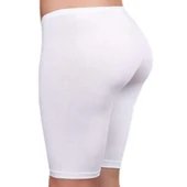 Kadın Kısa Tayt Beyaz - 3007A thumbnail 1