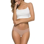 7 Adet Kadın Dikişsiz Lazer Kesim Esnek İz yapmayan Külot S4 thumbnail 5