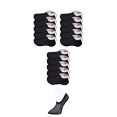 Siyah Kadın Görünmez Çorap 15 çift thumbnail 1