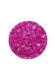 Kesme Cam Boncuk 2mm - 20 Gram - Şeffaf Fuşya -BNC315 thumbnail 2