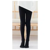 6 Adet Opak Külotlu Çocuk Çorabı 40 denye Siyah thumbnail 1